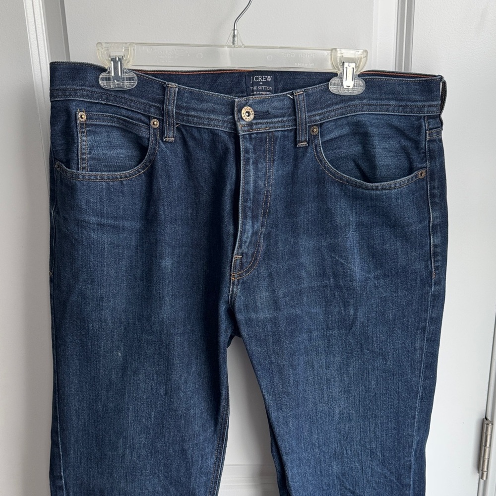 J. Crew Men's Blue Jeans The Sutton 34X32